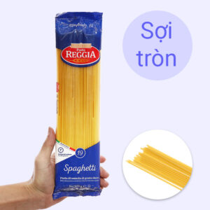 Mì ý Spaghetti (sợi tròn) 19 - 500g/gói - PASTA REGGIA