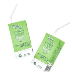 Sữa tươi tiệt trùng nguyên chất ít đường - RETA MILK 200ml