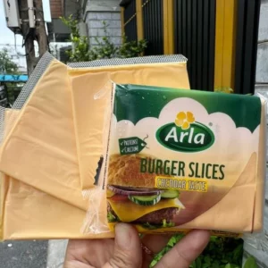 Phô mai lát Burger hương Cheddar (10 lát x 20g) - ARLA