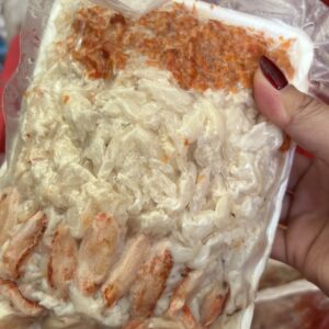Thịt Ghẹ làm sạch -  khay 500g - Net đủ