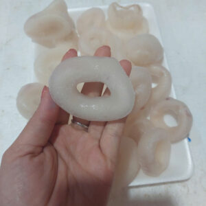 Mực cắt khoanh có da - 10kg/Thùng